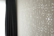 Luxustapete Schlafzimmer (privat)