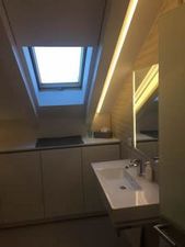 Badezimmer mit LED Einbauleuchte