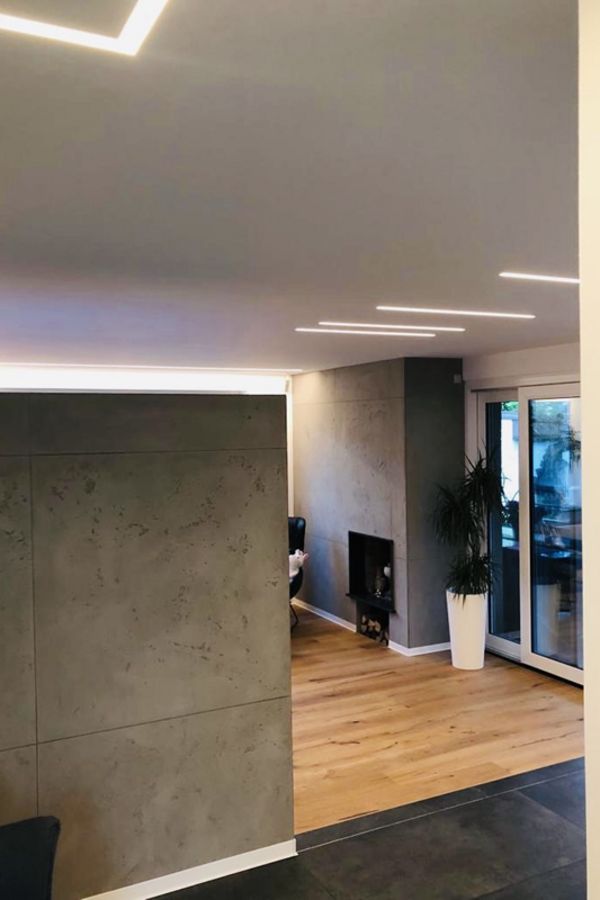 Wohnkonzepte Mit Led Einbauleuchten Rayhle Mal Und Farbtechnik