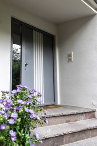 Putzsanierung Eingangsbereich Wohnhaus