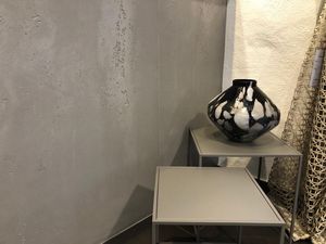 Wand in Betonoptik